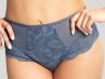 Panache Radiance Deep Brief -alushousut Steel Blue-thumb Deep brief-malliset midihousut avaraksi leikatuilla jalanteillä. 38-46 10464-STE