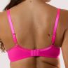 Playful Promises Ramona UW Strap & Mesh Plunge -rintaliivit Neon Pink Satin-thumb Kaarituettu, toppaamaton meshliivi remmiyksityiskohdilla. 70-105 D-K PP-3220-NPS