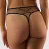 Playful Promises Ramona Strap & Mesh HW Thong -stringit Leopard Satin-thumb  38 - 54 PP-HW-3220-LP