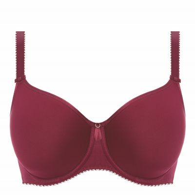 Fantasie Rebecca Essentials UW Moulded-t-paitarintaliivit Berry Kokokuppinen, kaarituettu liivi, jossa sileät muotoonprässätyt kupit 65-90, D-K FL101310-BEY