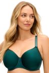 Fantasie Rebecca Essentials UW Moulded-t-paitarintaliivit - Forest Green-thumb Kokokuppinen, kaarituettu liivi, jossa sileät muotoonprässätyt kupit. 65-90, D-K FL101310-FOG