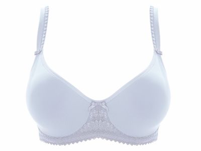 Fantasie Rebecca UW Moulded-t-paitarintaliivit valkoinen T-paitarintaliivit, joissa kaarituetut, kevyesti topatut muotoonprässätyt saumattomat kupit. 65-90, E-K FL2024-WHE