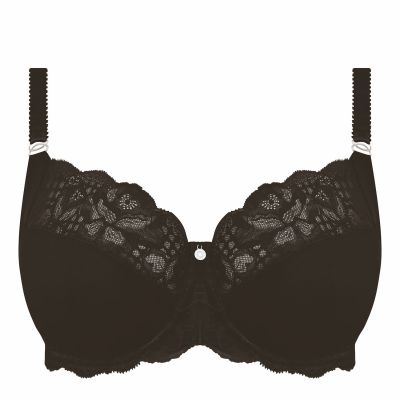 Fantasie Reflect UW Soft Side Support -rintaliivit Black Kokokuppinen, toppaamaton ja kaarituettu 65-95, D-M FL101801-BLK