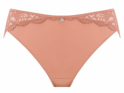 Fantasie Reflect Midi Brief -alushousut Sunset Normaalivyötäröiset alushousut pitsikoristeilla XS-2XL FL101850-SUT