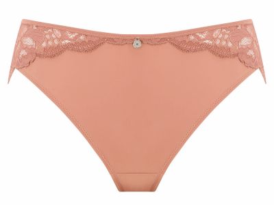 Fantasie Reflect Midi Brief -alushousut Sunset Normaalivyötäröiset alushousut pitsikoristeilla XS-2XL FL101850-SUT