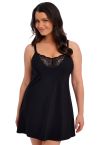 Fantasie Reflect Chemise -alusmekko - Black-thumb Kaaritueton alusmekko sisäänrakennetulla liiviosalla XS-XL FL101890-BLK