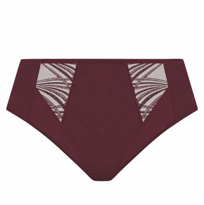 Elomi Reja-alushousut - Fig Midialushousut Reja-sarjaan. S/38 - 4XL/50 EL303150-FIG