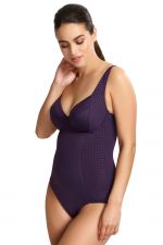 Riviero-uimapuku Aubergine