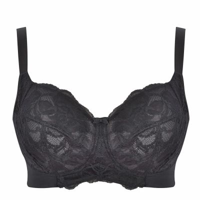 Panache Rocha NW Full Cup -rintaliivit Black Kaaritueton, toppaamaton kokokuppinen liivi. 60-90, D-M 10345-BLK