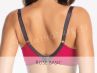 Gaia Lingerie Rose Soft -rintaliivit Raspberry-thumb Kaarituettu, toppaamaton lähes täyskuppinen malli 65-105, D-L BS-1115-MAL-S16/SMX16