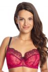 Gaia Lingerie Rose Soft -rintaliivit Raspberry-thumb Kaarituettu, toppaamaton lähes täyskuppinen malli 65-105, D-L BS-1115-MAL-S16/SMX16