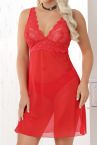 Nessa Roxy-babydoll punainen-thumb  S / 36-38 - 5XL / 50-52 