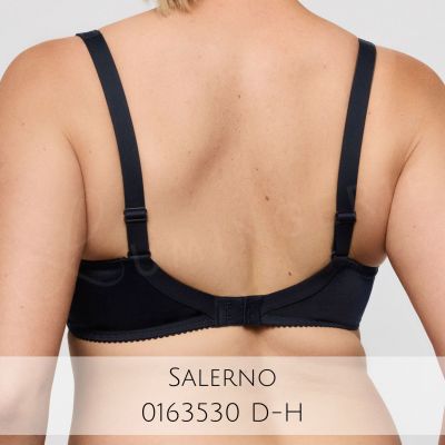 Primadonna Salerno UW Full Cup -rintaliivit Midnight Blue Kaarituettu, toppaamaton täyskuppinen liivi sivutuella. 70-110, D-M 01635-30/35-MID