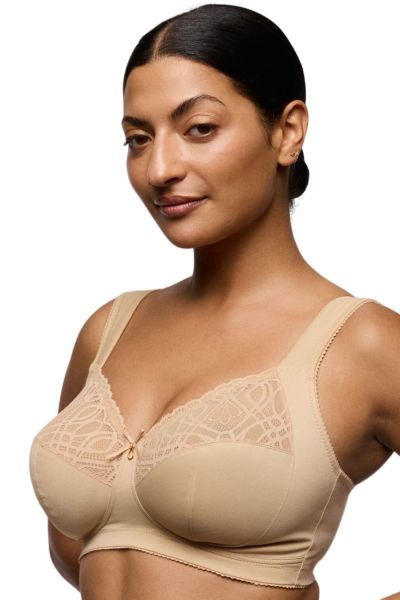 Primadonna Salerno NW Full Cup -rintaliivit - Candy Ginger Kaaritueton, toppaamaton täyskuppinen liivi sivutuella. 75-110, D-G 0163537-CGI