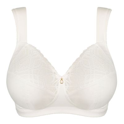 Primadonna Salerno NW Full Cup -rintaliivit - Natural Kaaritueton, toppaamaton täyskuppinen liivi sivutuella. 75-110, D-G 0163537-NAT