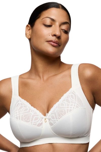 Primadonna Salerno NW Full Cup -rintaliivit - Natural Kaaritueton, toppaamaton täyskuppinen liivi sivutuella. 75-110, D-G 0163537-NAT