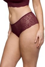 Salerno Luxury Thong -brazilian - Evening Red