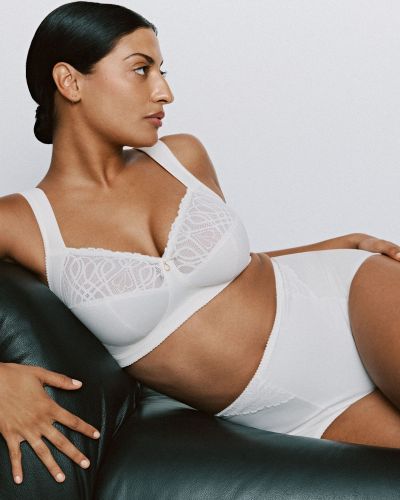 Primadonna Salerno NW Full Cup -rintaliivit - Natural Kaaritueton, toppaamaton täyskuppinen liivi sivutuella. 75-110, D-G 0163537-NAT