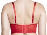 Parfait Lingerie Sandrine Plunge Longline -rintaliivit Racing Red-thumb Kaarituettu, syväänuurrettu longline-liivi 70-90, D-G P5351-RAD