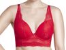 Parfait Lingerie Sandrine Plunge Longline -rintaliivit Racing Red-thumb Kaarituettu, syväänuurrettu longline-liivi 70-90, D-G P5351-RAD