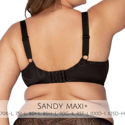 Gaia Lingerie Sandy Semi Soft -rintaliivit Black Kaarituettu, puolitopattu 65-105, D-L BS-594-CZ2