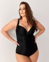 Gorsenia Sanremo kupiton body Black-thumb Kupiton kevyesti muotoileva body, jossa säädettävät olkaimet. S/36 - 4XL/48 K148-CZA