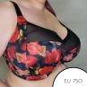 Sculptresse by Panache Bliss UW Full Cup -rintaliivit Rose Print-thumb Kaarituettu ja toppaamaton täyskuppinen liivi. 75-105, E-O 10685B-ROSE