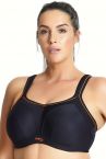 Sculptresse by Panache Sculptresse Sport 9441 urheilurintaliivit Black & Orange-thumb Kaarituettu, toppaamaton urheiluliivi, jossa olkaimissa racerback-mahdollisuus 75-105, D-K SCU-9441-BLK