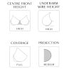 Sculptresse by Panache Form UW Moulded Spacer -t-paitaliivit - Honey-thumb Kaarituettu, keveästi topattu saumaton spacer-t-paitaliivi 70-105, E-L 11331-HON