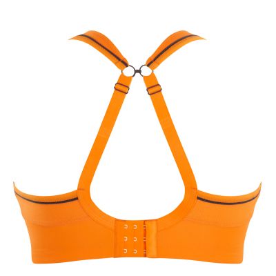 Sculptresse by Panache Sculptresse Sport 9441 urheilurintaliivit Mango Kaarituettu, toppaamaton urheiluliivi, jossa olkaimissa racerback-mahdollisuus 75-105, D-K SCU-9441-MAO