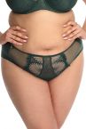 Nessa Selena Midi Brief -alushousut Pine Green-thumb Alushousut pitsikoristeilla, normaalikorkea vyötärö 40-52 NO2-GRN