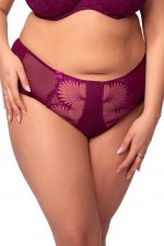 Selena Midi Brief -alushousut Amaranth