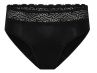 Modibodi Sensual Hi-Waist Bikini -alushousut Light-Moderate Black-thumb Tämän tuotteen imukyky on ** Light-Moderate. 38/S - 50/4XL 