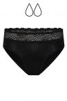 Modibodi Sensual Hi-Waist Bikini -alushousut Light-Moderate Black-thumb Tämän tuotteen imukyky on ** Light-Moderate. 38/S - 50/4XL 