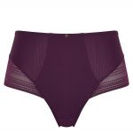 Serene High Waist Brief -alushousut Aubergine