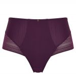 Serene High Waist Brief -alushousut Aubergine