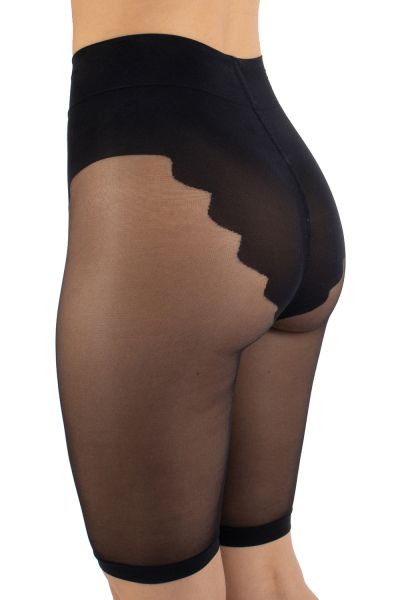 Cette Serenity Anti-Chafing Shorts -lahjehousut Black Lahkeelliset alushousut. S-4XL 516-902/BLACK