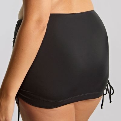 Panache Swimwear Signature Skirted Pant -bikinihame Black  34-46 SW1308A-BLK