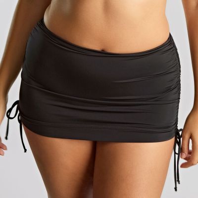 Panache Swimwear Signature Skirted Pant -bikinihame Black  34-46 SW1308A-BLK