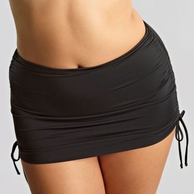 Panache Swimwear Signature Skirted Pant -bikinihame Black  34-46 SW1308A-BLK