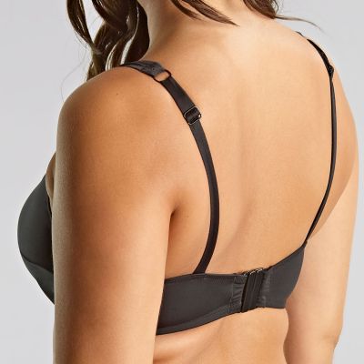 Panache Swimwear Signature UW Square Neck -bikiniliivit Black Kaarituettu toppimainen bikiniliivi piilotetuilla kaarituilla ja saumattomilla kupeilla. 65-85, D-K SW1862B-BLK