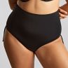 Panache Swimwear Signature Midi Gather Brief -bikinihousut Black-thumb  34-46 SW2049-BLK