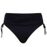 Panache Swimwear Signature Midi Gather Brief -bikinihousut Black-thumb  34-46 SW2049-BLK