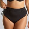 Panache Swimwear Signature Midi Gather Brief -bikinihousut Black-thumb  34-46 SW2049-BLK