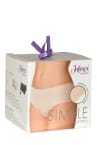 Julimex Lingerie Simple Panty -alushousut musta-thumb  S-XL / 34-44 SMPL-199/CZA