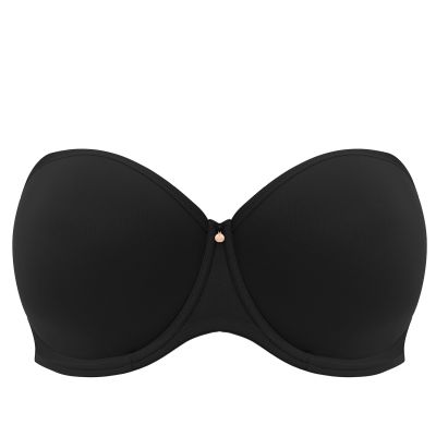 Elomi Smooth UW -olkaimettomat / multiway-rintaliivit - Black Kaarituettu, saumaton olkaimeton liivi, jossa muunneltavat olkaimet. 70-100, E-M EL4300-BLK