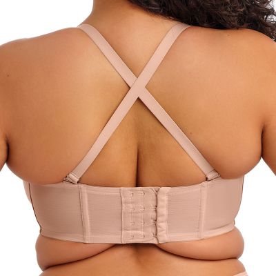 Elomi Smooth UW -olkaimettomat / multiway-rintaliivit - Sahara Kaarituettu, saumaton olkaimeton liivi, jossa muunneltavat olkaimet. 70-100, E-M EL4300-SAH