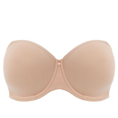 Elomi Smooth UW -olkaimettomat / multiway-rintaliivit - Sahara Kaarituettu, saumaton olkaimeton liivi, jossa muunneltavat olkaimet. 70-100, E-M EL4300-SAH