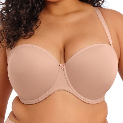 Elomi Smooth UW -olkaimettomat / multiway-rintaliivit - Sahara Kaarituettu, saumaton olkaimeton liivi, jossa muunneltavat olkaimet. 70-100, E-M EL4300-SAH