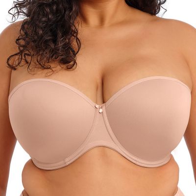 Elomi Smooth UW -olkaimettomat / multiway-rintaliivit - Sahara Kaarituettu, saumaton olkaimeton liivi, jossa muunneltavat olkaimet. 70-100, E-M EL4300-SAH